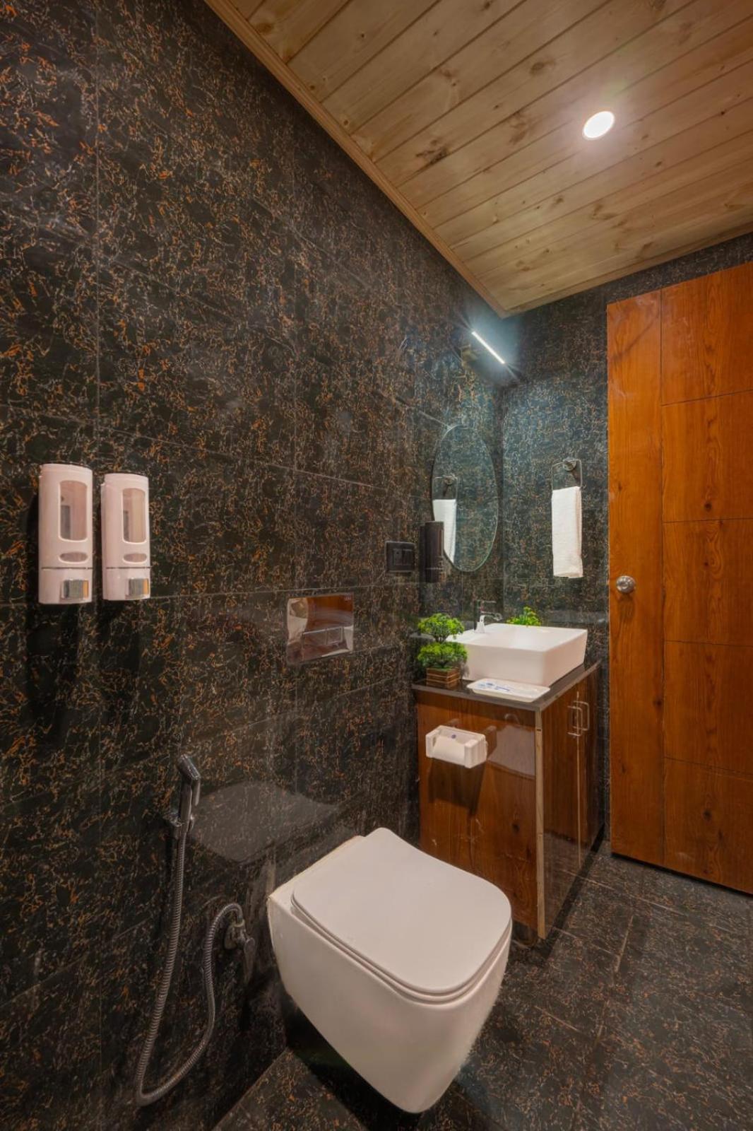 Apartment The Mountains Village I Night Bonfire On Open Air Terrace I Enjoyment I By Exotic Styas Kufri