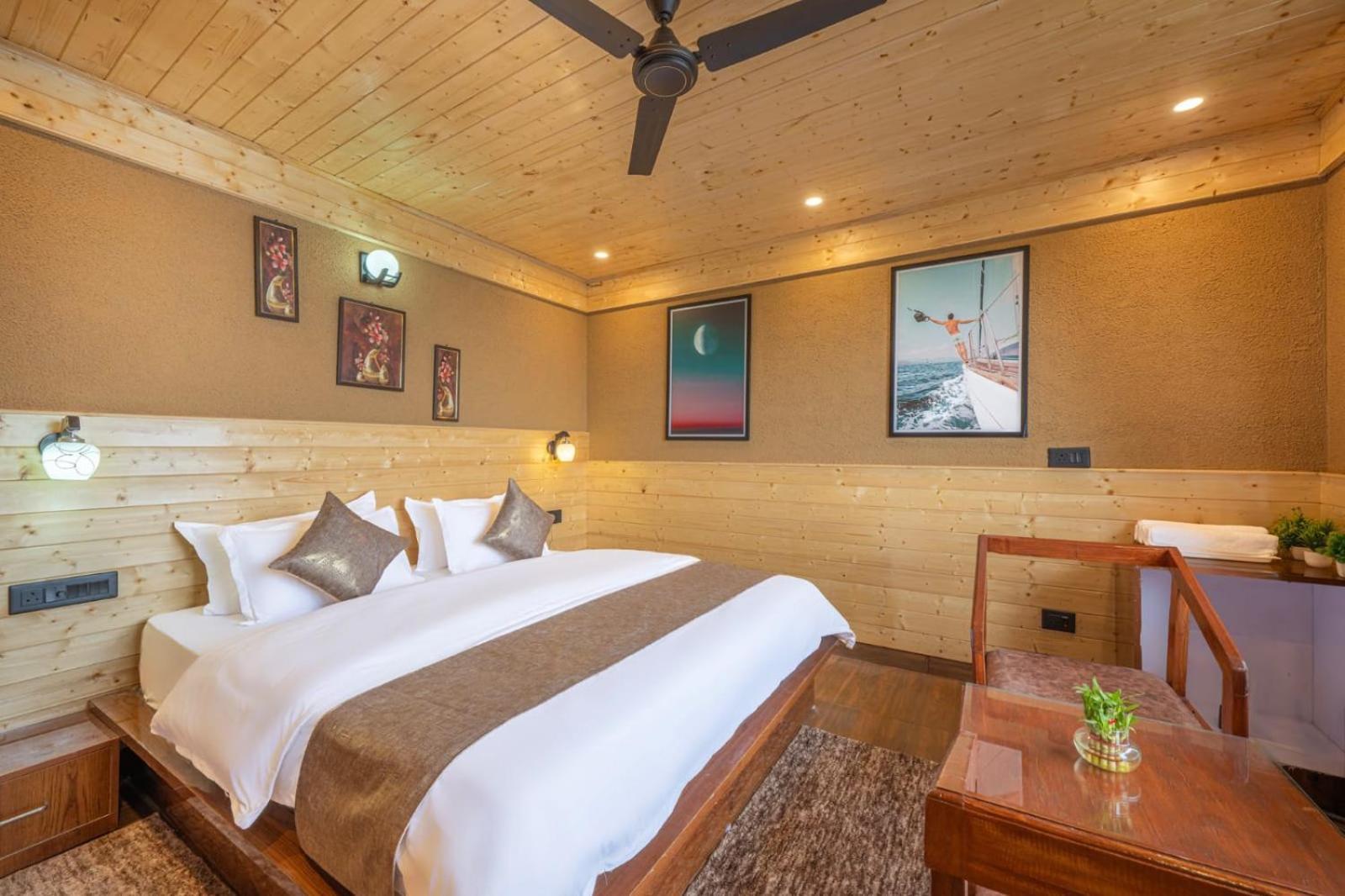 Apartment Place For Yoga I Meditation I Snow & Cedar View I Room With Pvt Balcony I By Exotic Stays *